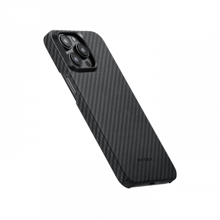 Чехол Pitaka MagEZ Case 4 Kevlar для iPhone 15 Pro, черно-серый